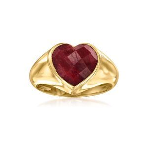 14k Natural Ruby Vintage Ring